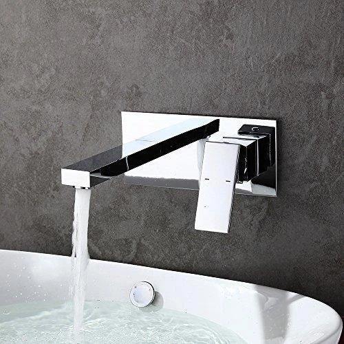 Miscelatore Bacino a Parete Homelody Rubinetti a Muro da Incasso per Bagno - Homelody-it