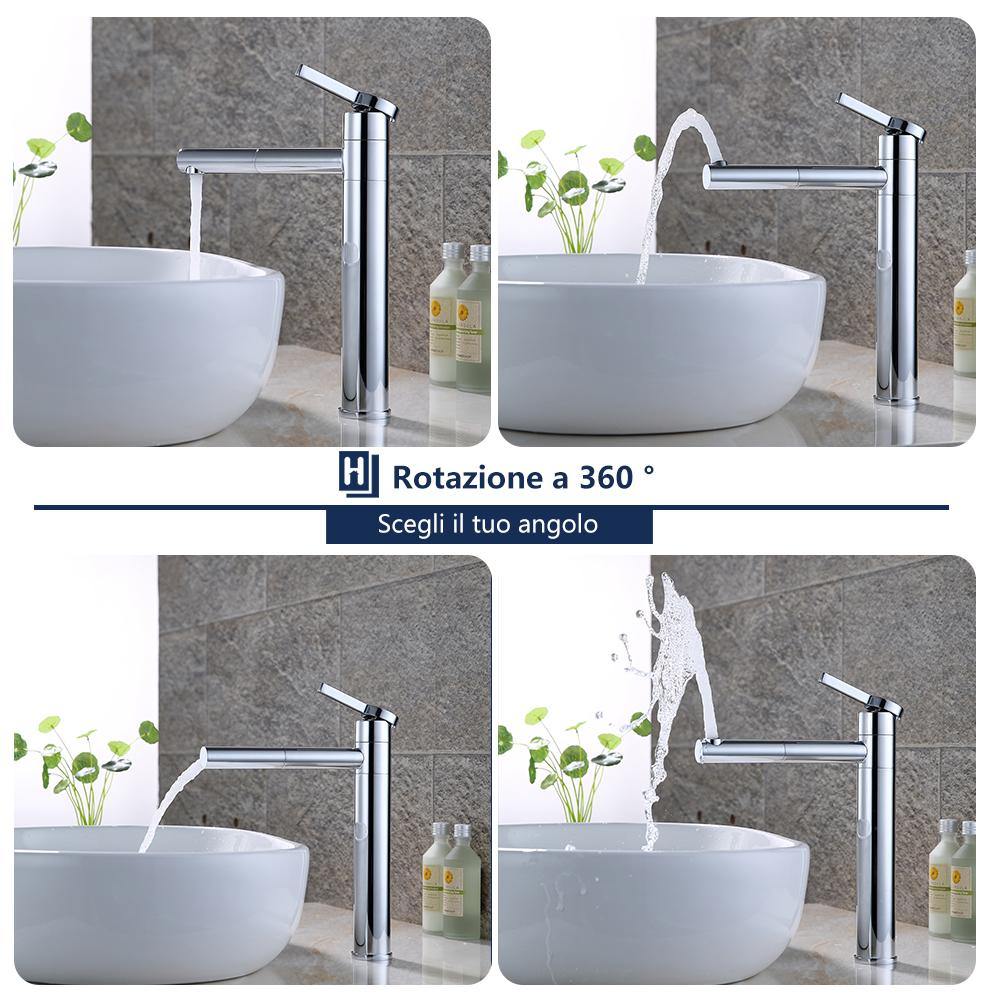 rubinetto bagno alto homelody