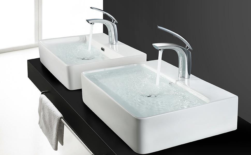 Lussuoso Rubinetto per Lavabo in Ottone Adatto per Servizi Igienici o Bagno - Homelody-it